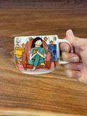 ماگ سرامیک دست ساز نقاشی شده
