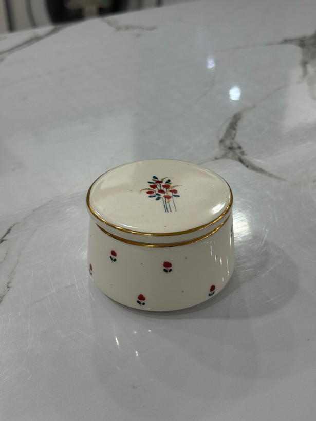 قندون سرامیک دست ساز طرح شقایق
