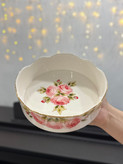 سرویس پذیرایی سرامیکی دستساز رزا ظروف پذیرایی گل رز با لستر طلا