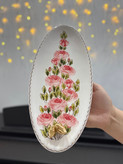 رولت خوری سرامیک دستساز بیضی